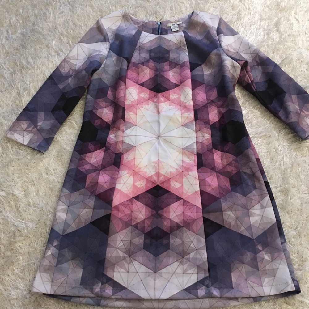 Colorful prism dress